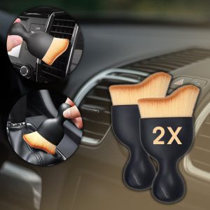 Auto-interieurborstel (2 stuks) | AUTOBRUSH