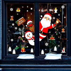 Kerststickers (90 stuks) | XMASCLINGS