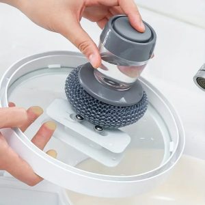 Afwasborstel met zeepdispenser | SUDSMASTER