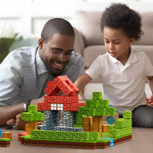 Magnetische knutselblokjes (48 stuks) | MAGCRAFTI