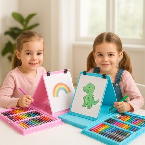 208-delige kunstset met pop-up ezel | ARTIMASTER