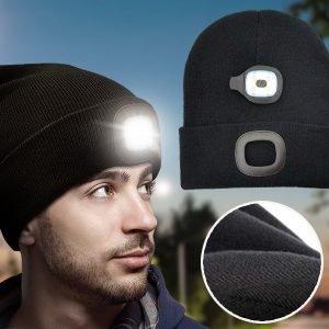 Warme wintermuts met LED | LEDBEANIE