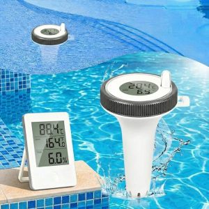 Draadloze drijvende zwembadthermometer | POOLMETER