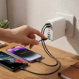 Telefoonlader met meerdere poorten | CHARGORA