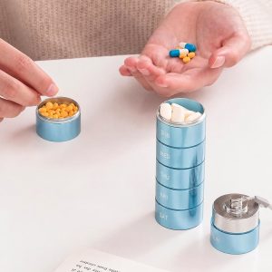 Waterdichte wekelijkse pillendoos | WEEKDOSE